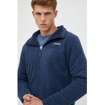 Columbia bluză barbati, culoarea albastru marin, modelator 1909123-12