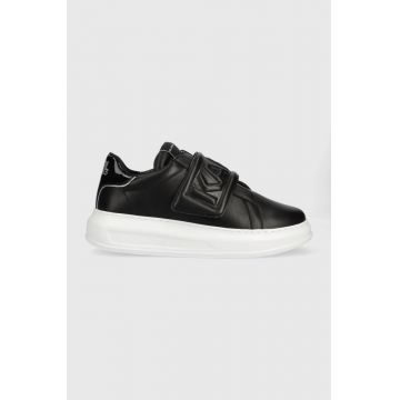 Karl Lagerfeld sneakers din piele Kapri Mens culoarea negru