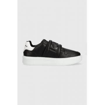 Karl Lagerfeld sneakers Maxi Kup culoarea negru