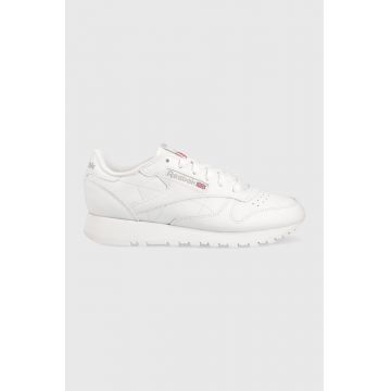 Reebok Classic sneakers din piele culoarea alb