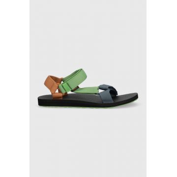 Teva sandale Original Universal barbati, culoarea verde