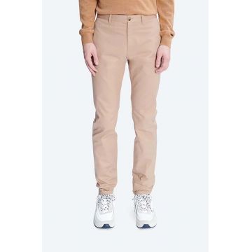 A.P.C. pantaloni de bumbac Chino Classique COZBA.H08119-BEIGE