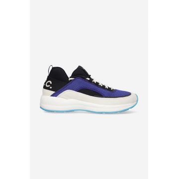 A.P.C. sneakers Run Around culoarea bleumarin, PXBSO.M56084 PXBSO.M56084-INDIGO A.P.C. sneakers Run Around culoarea bleumarin, PXBSO.M56084 PXBSO.M56084-INDIGO