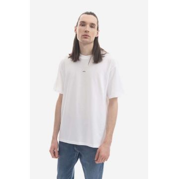 A.P.C. tricou din bumbac Kyle culoarea alb, cu imprimeu COEIO.H26929-WHITE
