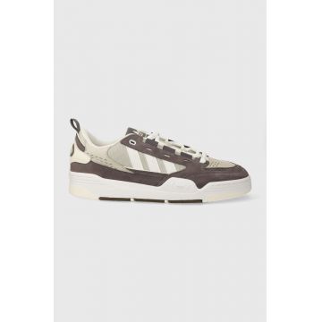 adidas Originals sneakers din piele întoarsă ADI2000 culoarea alb, IF8820 adidas Originals sneakers din piele întoarsă ADI2000 culoarea alb, IF8820