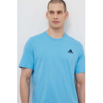 adidas tricou din bumbac barbati, neted, IS1317