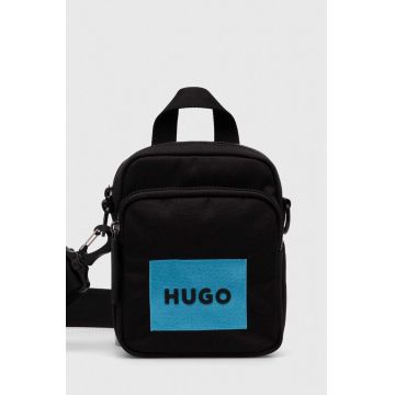 HUGO borseta culoarea negru, 50516606