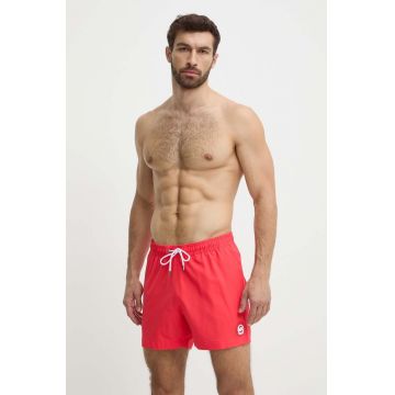 Michael Kors pantaloni scurti de baie culoarea rosu Michael Kors pantaloni scurti de baie culoarea rosu