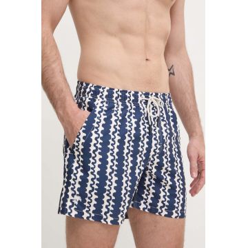OAS pantaloni scurti de baie culoarea albastru marin OAS pantaloni scurti de baie culoarea albastru marin