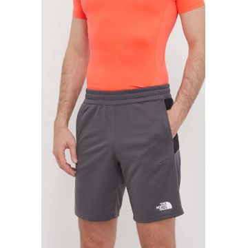The North Face pantaloni scurti sport Mountain Athletics barbati, culoarea gri, NF0A87J4WUO1