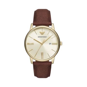 Emporio Armani ceas barbati, culoarea negru