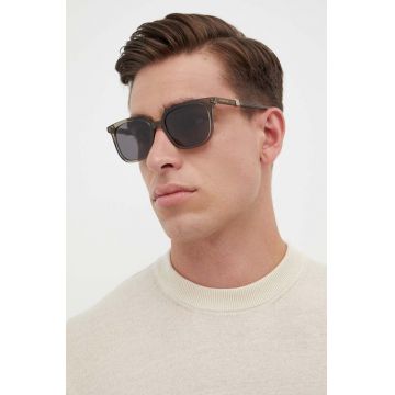Gucci ochelari de soare barbati, culoarea maro, GG1493S