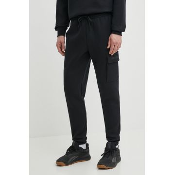 New Balance pantaloni de trening culoarea negru, neted, MP41553BK