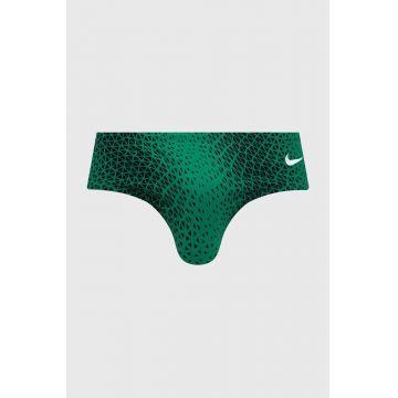 Nike costum de baie culoarea verde
