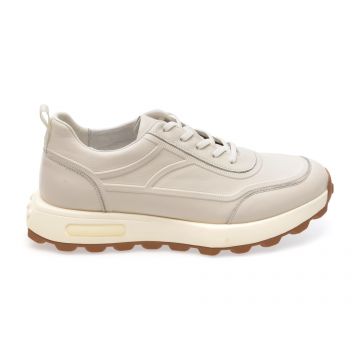 Pantofi casual GRYXX albi, 655, din piele naturala