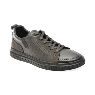 Pantofi casual GRYXX gri, HS496A, din piele naturala