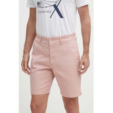 Pepe Jeans pantaloni scurti barbati, culoarea roz