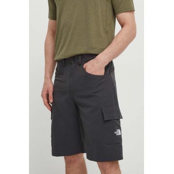 The North Face pantaloni scurți outdoor Horizon culoarea gri, NF0A824D0C51