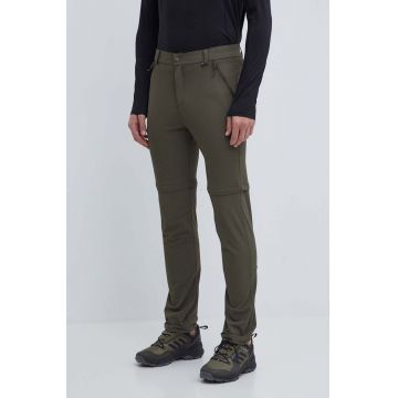 Viking pantaloni de exterior Rocklyn 2 in 1 culoarea verde