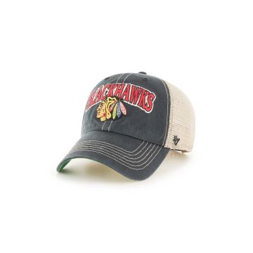 47brand șapcă NHL Chicago Blackhawks cu imprimeu H-TSCLA04LAP-VB