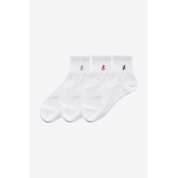 Gramicci șosete 3-pack Basic Short Socks bărbați SX.M03-black