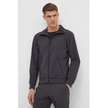 Helly Hansen geaca barbati, culoarea gri, de tranzitie