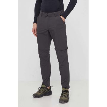 Helly Hansen pantaloni de exterior Brono culoarea gri