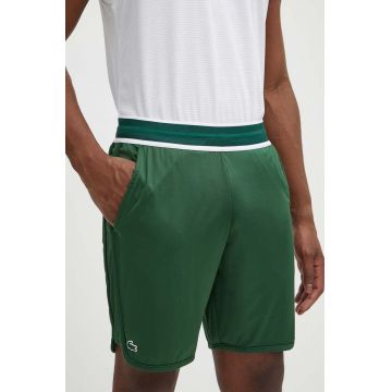 Lacoste pantaloni scurti barbati, culoarea verde