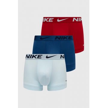 Nike boxeri 3-pack barbati, culoarea alb