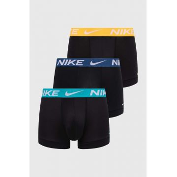 Nike boxeri 3-pack barbati, culoarea negru