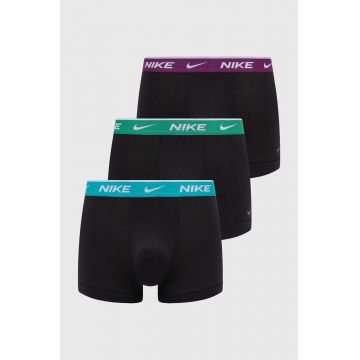 Nike boxeri 3-pack barbati, culoarea negru