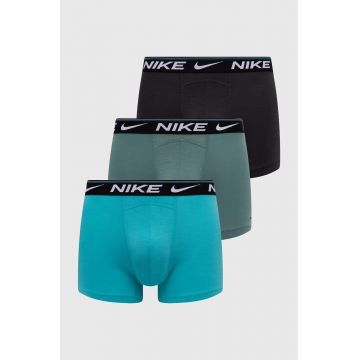 Nike boxeri 3-pack barbati, culoarea verde