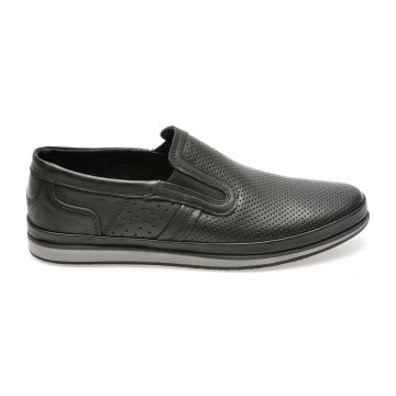 Pantofi casual GRYXX negri, M63031, din piele naturala