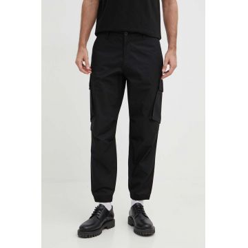Armani Exchange pantaloni de bumbac culoarea negru, 3DZP55 ZN3MZ