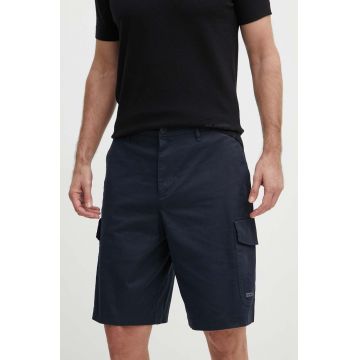 Armani Exchange pantaloni scurti barbati, culoarea albastru marin, 3DZS07 ZN3TZ