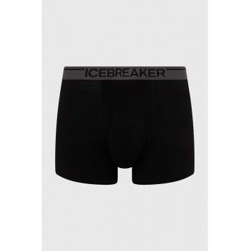 Icebreaker lenjerie functionala Anatomica Boxers culoarea negru, IB1030300101