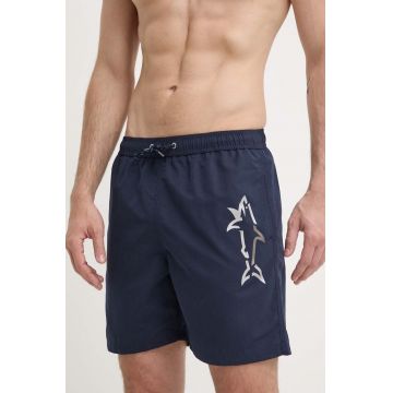 Paul&Shark pantaloni scurti de baie culoarea albastru marin, 24415007