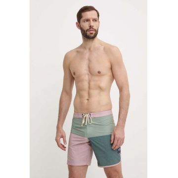 Picture pantaloni scurti de baie Andy Heritage Solid 17 culoarea verde, MBS068