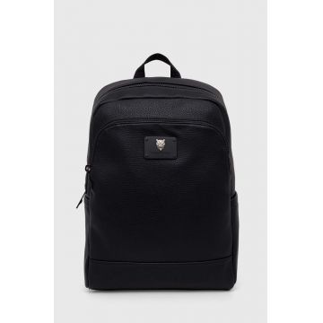 PLEIN SPORT rucsac barbati, culoarea negru, mare, neted