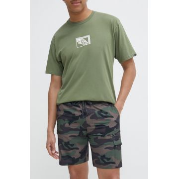 Quiksilver pantaloni scurti barbati, culoarea verde