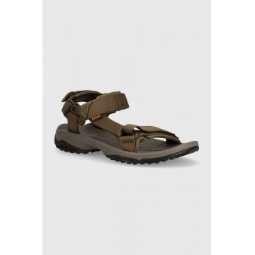 Teva sandale Terra Fi Lite barbati, culoarea verde, 1001473