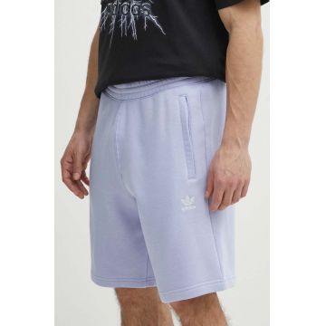 adidas Originals pantaloni scurti barbati, culoarea violet, IR7816