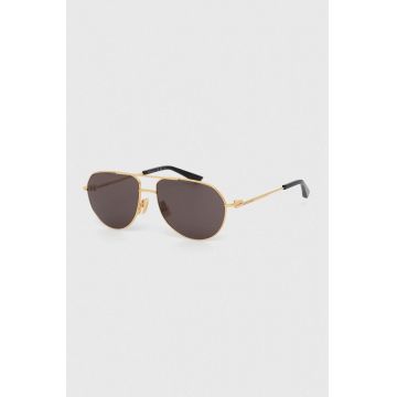 Bottega Veneta ochelari de soare culoarea auriu, BV1302S