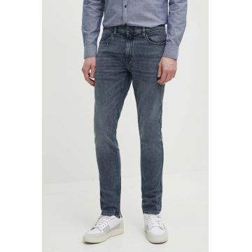 HUGO jeansi barbati, culoarea gri, 50511390