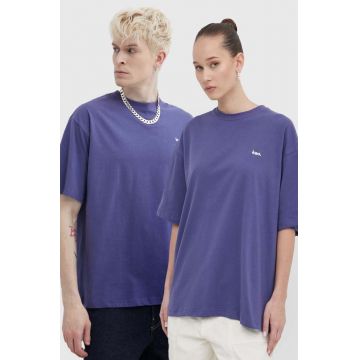 Kaotiko tricou din bumbac culoarea violet, neted