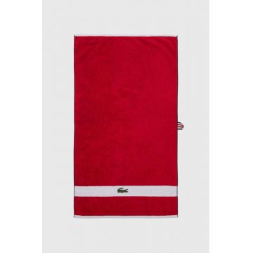 Lacoste prosop din bumbac L Casual Rouge 55 x 100 cm