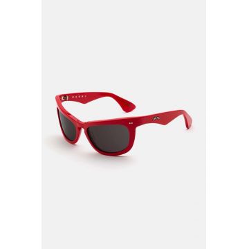Marni ochelari de soare Isamu Solid Red culoarea rosu, EYMRN00053.007.1TZ