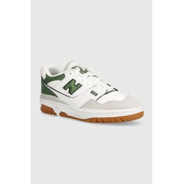 New Balance sneakers 550 culoarea verde, BB550ESB