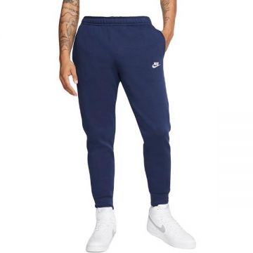 Pantaloni barbati Nike Sportswear Club BV2671-410, L, Albastru