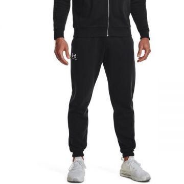 Pantaloni barbati Under Armour Essential Fleece 1373882-001, XL, Negru